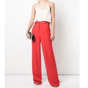 Alice & Olivia Reiko Crepe satin top